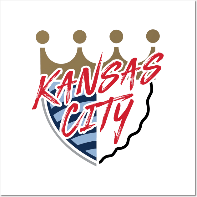 kansas city Wall Art by crackstudiodsgn